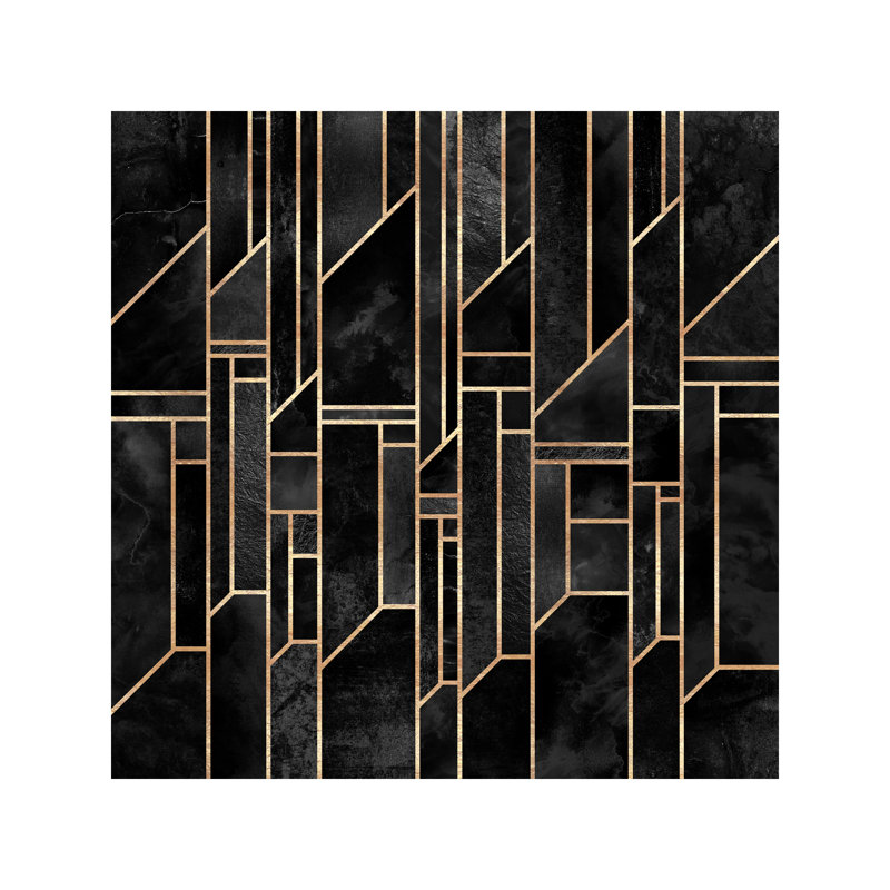 Black Skies by Elisabeth Fredriksson - Print on Canvas, 45.72 cm H x 45.72 cm W x 1.91 cm D, Wrapped Canvas
