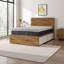 Grand matelas hybride en mousse viscoélastique imprégnée de cuivre 12 po avec housse en tissu rafraîchissant et ressorts ensachés-40639163
