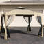 Gazebo en polyester taupe, 2,92 m x 3,54 m, patio beige clair 2,92 m x 3,54 m, moustiquaire