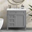 Meuble-lavabo simple 30 po avec lavabo supérieur-1486983135-1486983132