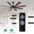 Delontae 60'' Ceiling Fan with LED Lights-781141501