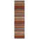 Tarren Handwoven Wool Orange/Grey Striped Area Rug