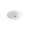 Caxton® Vitreous China Oval Undermount Bathroom Sink with Overflow
