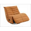 Fauteuil inclinable et oscillant en cuir synthétique Talmon