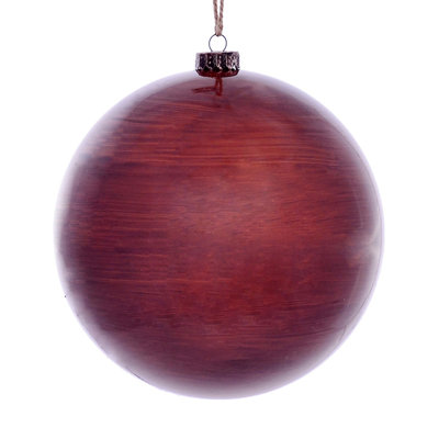 Ornement boule de bois