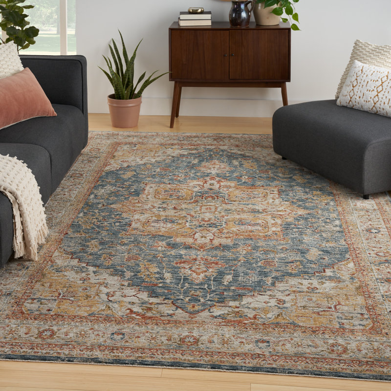 Matthen Oriental Indoor Rug, Rectangle 5'3" x 7'8"