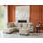  94.49” L-shaped Corduroy Deep Seat Modular Sectional Sofa Couch For Living Room-775179377