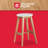 Abacus Backless Kitchen Counter Height Bar Stool