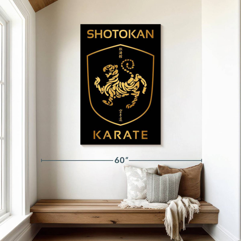 Bouclier Kema Gold Shotokan, H 45 po x l 30 po