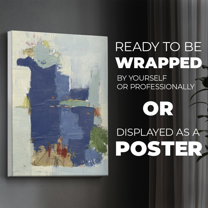 Blues I -Canvas Print Only - NOT FRAMED, 48" H x 32" W