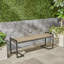 Banc industriel en bois et métal-1557018969