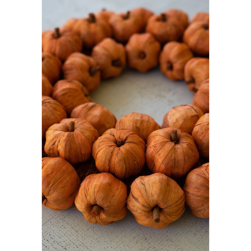 Couronne de citrouille H 19 po Kalalou