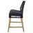Hollysr Woven Rope Counter Chair with Cushion Navy-1366148672