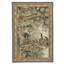 Hand-Knotted High-Quality Green and Blue Area Rug