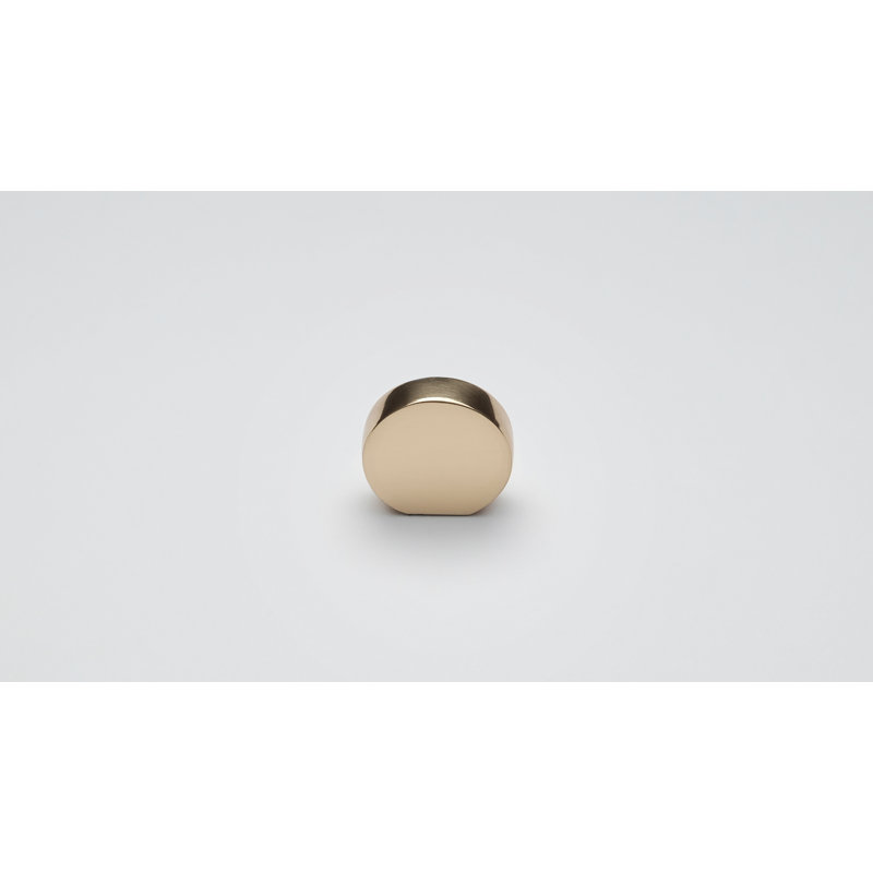Saraya 20mm Diameter Circle Knob Multipack, Polished Brass