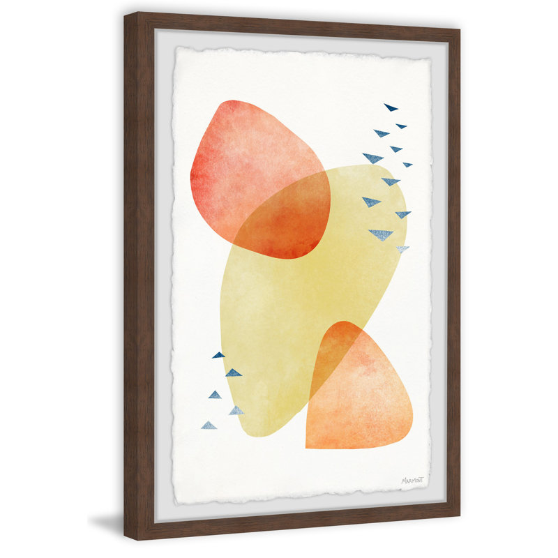 Solid Rocks - Single Picture Frame Painting, 61 cm H x 41 cm W  x 3.81cm D