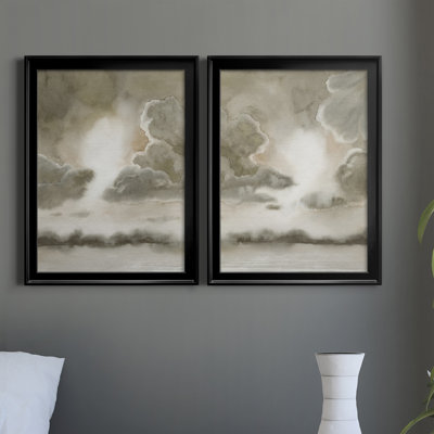 " Sepia Sky I " 2 - Pieces