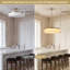 Lustre tambour en tissu 23,6 po-2034658041-2034658037