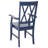 Yelena Double X-Back Arm Chair-1833408380