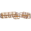  Outdoor Sofa Set Sectional Garden Furniture Terrace Seating Modern