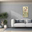 «Hollyhocks Panel 2» par Cheri Blum, art mural sur toile-1183887271