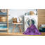 Tapis mauve tissé à la machine-1057355848