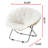 Fur Moon Papasan Chair-482132626