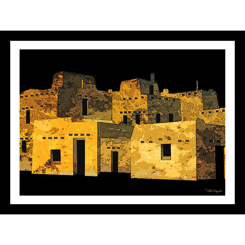 Adobe Village, H 18 po x l 24 po