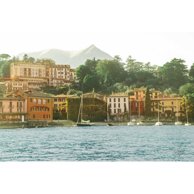 Lake Como Morning by Aledanda - Wrapped Canvas Print