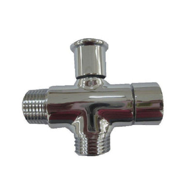 Push Button in-Line Shower Arm Diverter