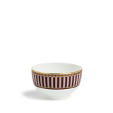 Red Splendour Bone China Rice Bowl