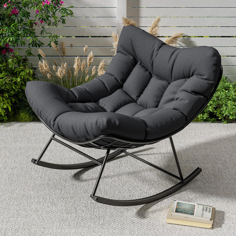 Chaise berçante surdimensionnée Papasan