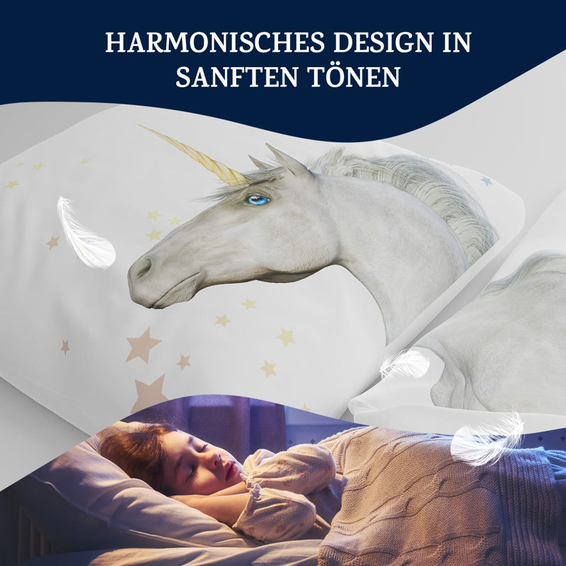 Polyester Galaxy Duvet Cover Set with Pillow Shams Included