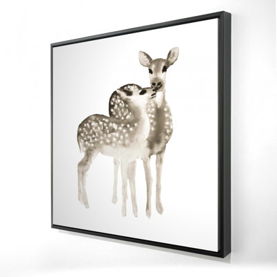"Fawns Love sépia"