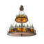 Rustic Lodge 12 - Light Chandelier