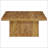 Exeter Mango Square 3-Piece Coffee Table Set