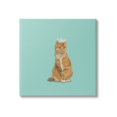 " Royal Tabby Cat " by Amelia Noyes