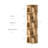 Rotating Bookshelf, 5 Tier Small Bookcase Corner Display Shelf For Small Space Wood Narrow Book Shelf Organizer For Living Room, Natural-2079973004