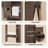  Corneliea 32.3''W  Adjustable Freestanding Over The Toilet Storage-120149673
