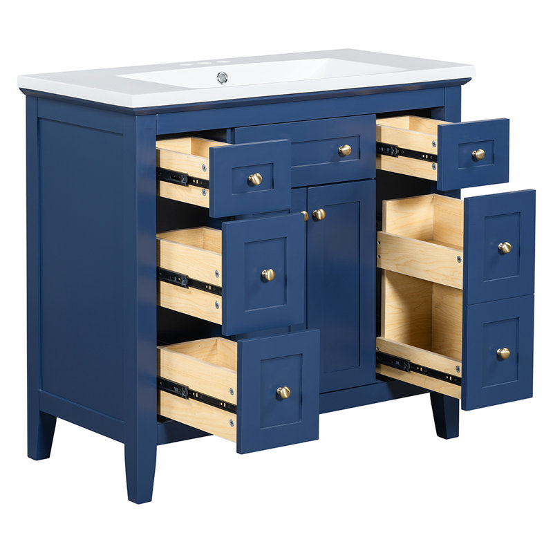 Meuble-lavabo simple 36,01 avec comptoir