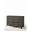 Commode Valdemar au fini gris vieilli