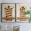 Beauté africaine I - ensemble de 2 reproductions d'art-710178261-709962983-709962982