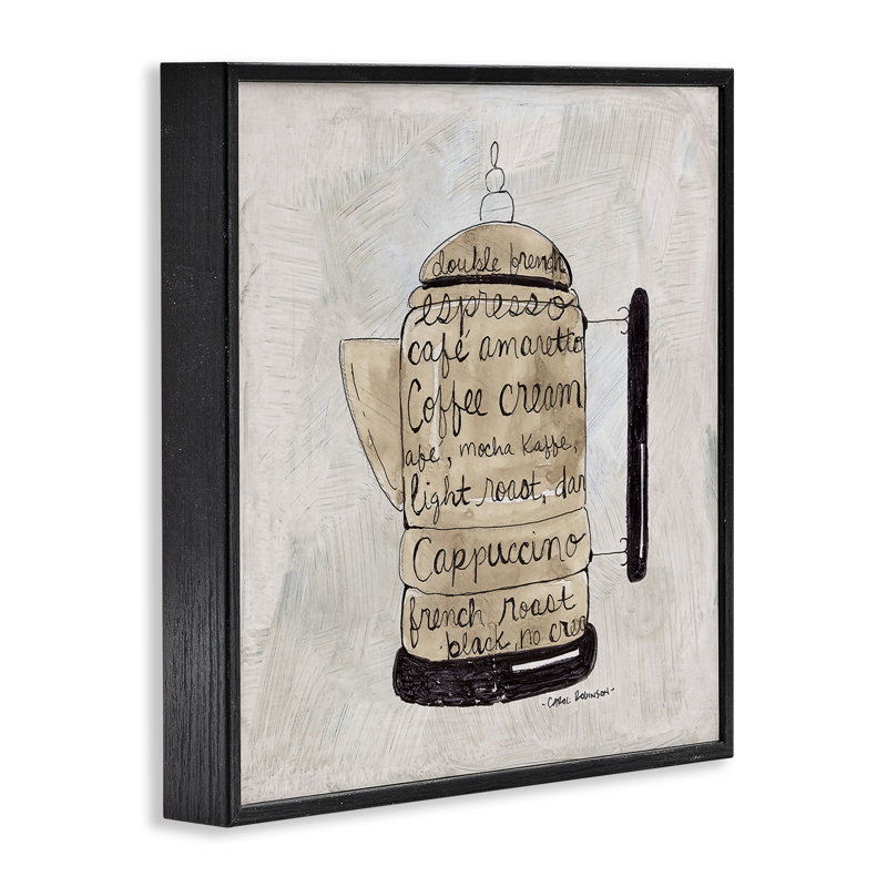 Art antique de giclée encadrée noire, design par Carol Robinson, Giclée encadrée noir minuit, H 12 po x l 12 po