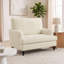 Upholstered Corduroy Armchair-1663064219