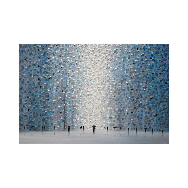 Giclée sur toile tendue au clair de lune, H 26 po x l 40 po