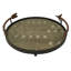 Ensemble de plateaux de rangement décoratifs 3 pièces Laurius