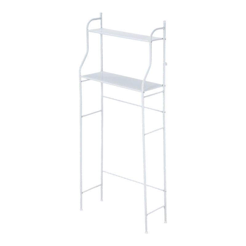 Steel Freestanding Bathroom Shelves, White