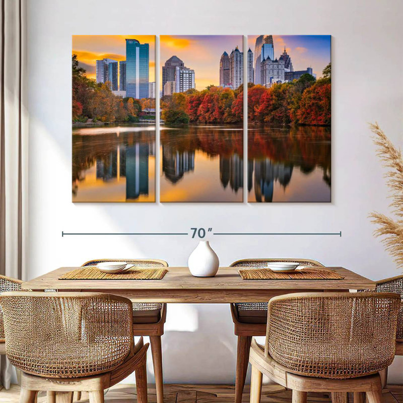 Après-midi Nicci Piedmont Park, H 42 po x l 65 po