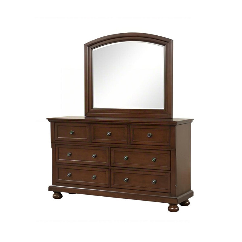 Commode Meade (sans miroir), cerisier foncé