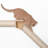 Wall Shelf Series: Bridge Cat Post W2307